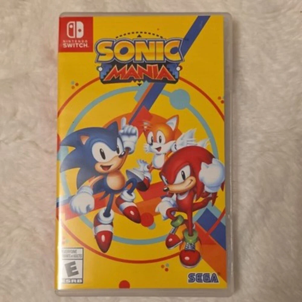 Sonic Mania Plus (Nintendo Switch) - CIB Complete - Tested & Working